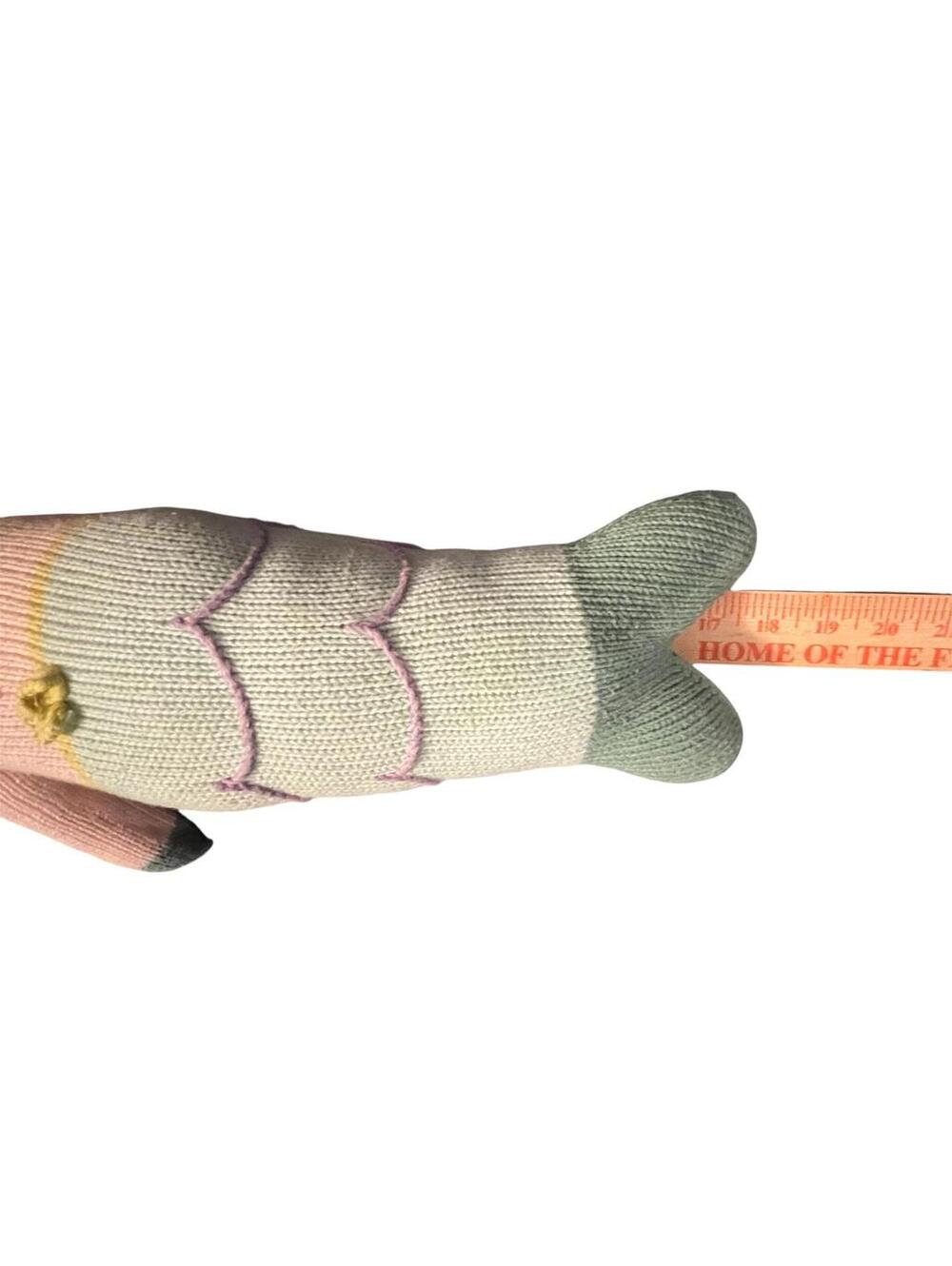 BLABLA KIDS Hand Knit Harmony Mermaid Doll |  100% Cotton | Whimsigoth Nursery - Picture 5 of 5